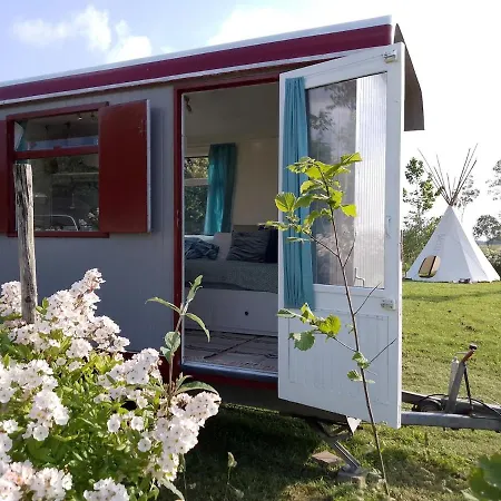 Апартаменты Toplocatie! Moderne En Knusse Pipowagen 'postduif' Vlakbij Zutphen *